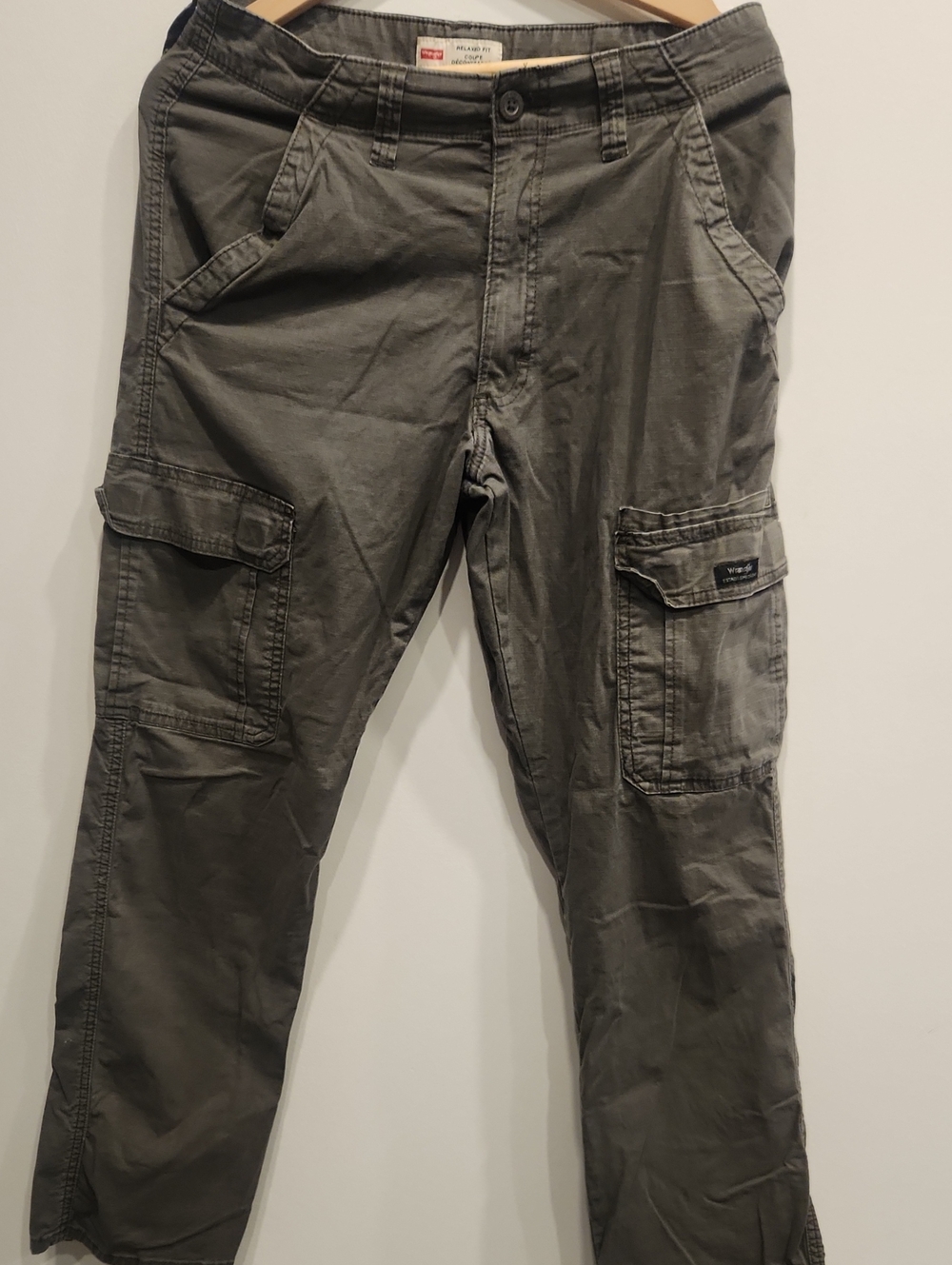 Wrangler Men's Cargo Pants - Olive